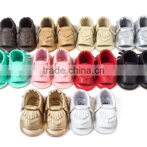 2017 Baby Sandals, Fringed Baby Sandals thumbnail-3