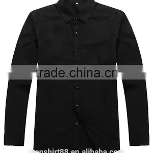 Solid Color Classical Simple Casual Shirt for Men thumbnail-1