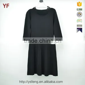 Women Model Fancy New Fashion Ladies Sweater Dress thumbnail-1