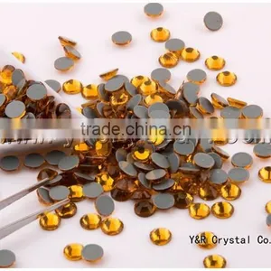 Topaz Flat Back Stones Rhinestone Hotfix thumbnail-2