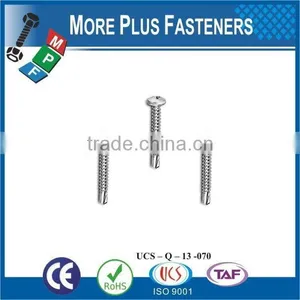 Made in Taiwan ALL METAL Tek Screws Pan Head Self Drilling thumbnail-6