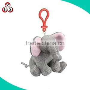 Soft Plulsh Toy Keychain Plush Elephant Keychain Animal Keychain thumbnail-2
