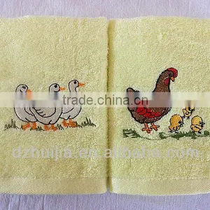 Lovely Kids Bamboo Embrodiery Face Towel Hand Towel thumbnail-3