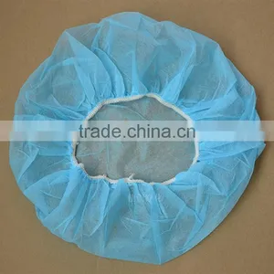 Brand New Non Woven Strip Mob Caps With Elastic Band thumbnail-1