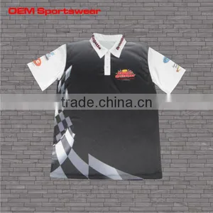 Polyester Racing Shirts Custom Racing Team Shirts thumbnail-3