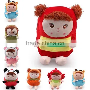 Korea Style Cartoon Animal Plush Toy Kindergarten Children Backpacks thumbnail-1
