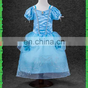 2016 Frozen Elsa Girl Party Dress , The New Children Dress Roses Frozen Elsa ANNA Dress Cinderella79822-1 thumbnail-2