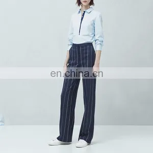 Women's Clothing Manufacturer Latest Design Ladies Office Formal Wear Shirts thumbnail-5