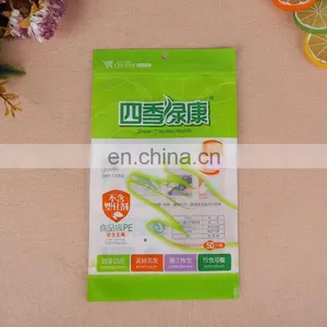 Customized Sizes Reusable Coloring Printing Opp Gloves Packaging Bag Plastic Poly Bag With Zipper thumbnail-1