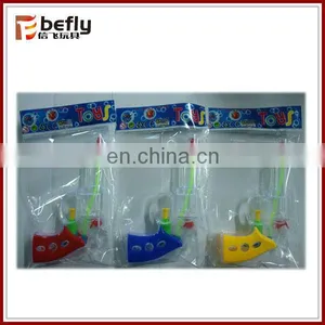 14.5 cm Transparent Revolver Shape Water Pistol Toy thumbnail-1