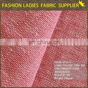Top 15x15/54x52 Linen 155gsm Linen Fabric in Keqiao Shaoxing thumbnail-5