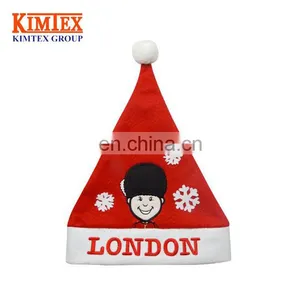 Promotional Santa Hat Christmas Ball Ornament Hats thumbnail-1