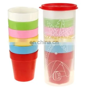 Non-Fragile Melamine Outdoor Cup Set Travel Mug With 6 Colors Available Camping Cup thumbnail-1