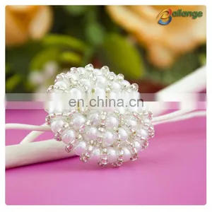 Wholesale Handmade Accessories Beaded Manufacturing Polyester Button thumbnail-1
