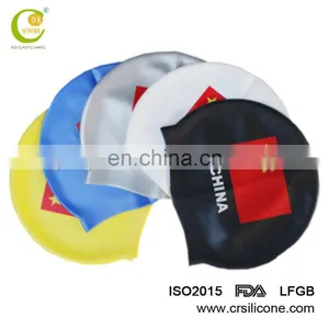 Custom Logo Adult Kid Size Silicone Swim Cap,professional Swimming Cap DR Manufacturer thumbnail-1