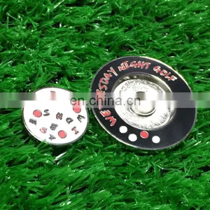 New Arrival Big Small Golf Ball Marker With Custom Logos for 2017 thumbnail-1