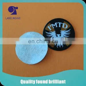 Newest Round Woven Label for Garment or Shoes thumbnail-1