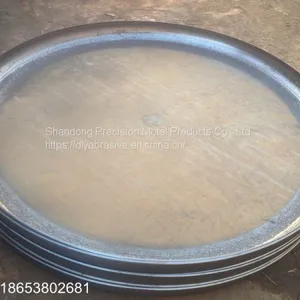 304 Stainless Steel Flat Flanged Head/ Forged Boiler Part Bottom Cover thumbnail-4