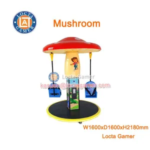 Zhongshan Amusement Swing Chair Mini Mushroom Flying Chair Kiddie Rides thumbnail-1