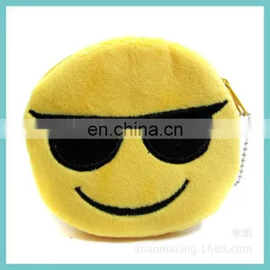30 Styles of Creative Plush Emoji Coin Purse thumbnail-6