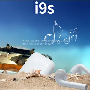 WIRELESS Headset Mini Stereo Bluetooth Microphone Computer Wireless Mini Headphone Earbuds Earphone Bluetooth Headset I9s thumbnail-3