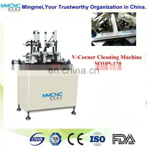 Mingmei Three Cutters CNC Corner Cleaning Machine for PVC Weeding Seam thumbnail-3