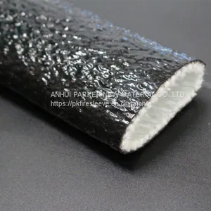 Silicone Coated Fiberglass Fire Resistant Hydraulic Hose Sleeve thumbnail-2