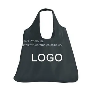 Polyester Folding Shopping Bags Woven Polypropylene Tote Bag Gift Bag Tote Grocery Bag thumbnail-1