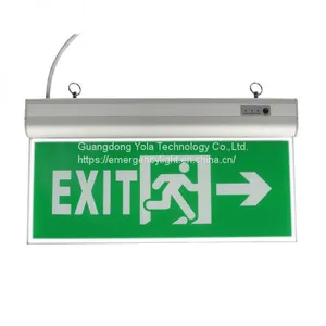 Exit Sign Lamps Indicator Automatic Emergency Light Exit Sign Lamps thumbnail-4