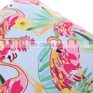 Outdoor Accent Pillow Cover Flamingo Paradise Large Water UV Stain-Resistance Tropical Decorative Replacement Cushion Cover thumbnail-4
