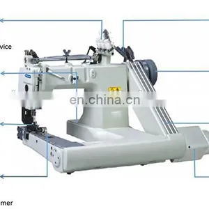 BA 928D-2PL HIGH-SPEED THREE NEEDLE FEED-OFF-THE-ARM CHAINSTITCH MACHINE thumbnail-2