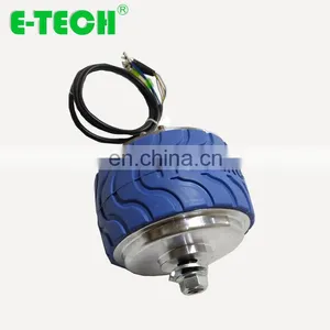Etech Low Speed 4 Inch Geared DC Brushless Wheel Hub Motor thumbnail-2