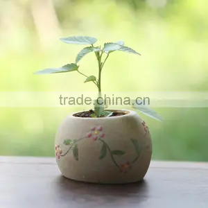 Chinese Cheap Ceramic Flower Pots Wholesale thumbnail-3