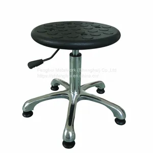 Lift Bar Chair Laboratory Bench Factory Dust Free Workshop Assembly Line Rotating Antistatic Chair thumbnail-2