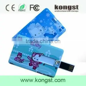 Hello Kitty! Credit Card Flash Drive With Custom Logo Printing thumbnail-1