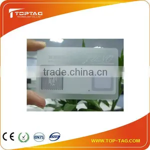 Popular Promotional Rfid Transparent Card, Smart Plastic/PVC Card thumbnail-1