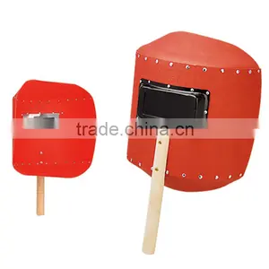 Safety Red Steel Paper Welding Mask and Indian Masks for Sale With Cheap Price WM062 thumbnail-2