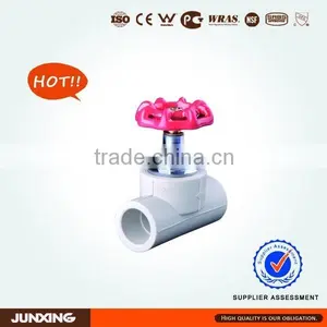 Polypropylene PPR Fittings Fusion Brass Stop Valve PN25 for Water thumbnail-1