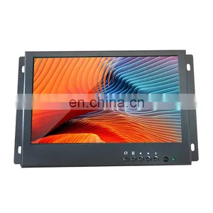 7inch Metal Case Monitor Open Frame LCD Monitor HDMI/VGA/AV/BNC 8