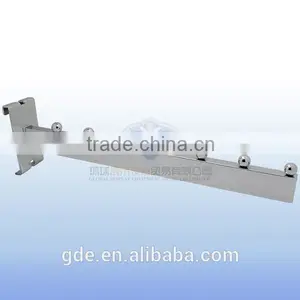 Metal Chrome Gridwall Display Bar With 7 Beads thumbnail-1