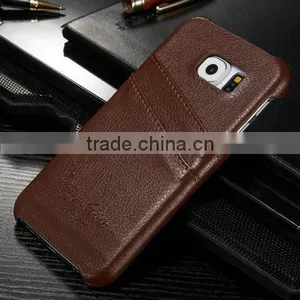 ICase For Samsung Galaxy s6 Leather Case, For Samsung s6 Phone Case, Genuine Leather Back Case thumbnail-4