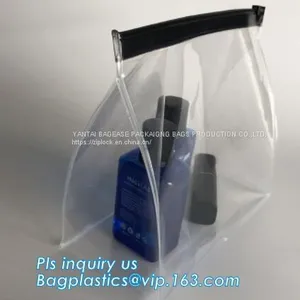 Organizer Zipper Bag Folder Office Stationery Bag, Zipper Stationery Envelope PP File Bag, Document File Bag thumbnail-3