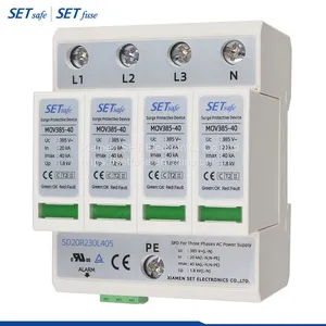 SD20/30r 4+0 Series DIN Rail Surge Protective Device Surge Protector DIN Rail SPD With RoHS & Reach Compliant thumbnail-1