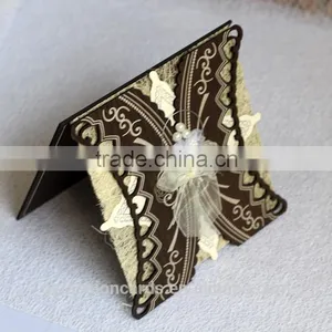 New Arrival Product Luxury Wedding Invitation Wooden Box thumbnail-4