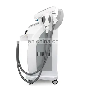 Hot Selling 3 Handles IPL RF/ Nd YAG Laser Tattoo OPT Hair Removal Machine thumbnail-3