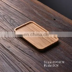 Different Size Round Wood Plate, Bamboo Food Serving Dinner Plate , Round Bamboo Dinner Bamboo Plates thumbnail-3