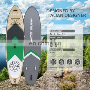 2022 Best Selling 10.6'' Double Layers Sup Board Inflatable Stand Up Paddle Board With All Accessories thumbnail-2