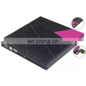 2022Slim External Optical Drive USB 2.0 DVD Combo DVD ROM Player CD-RW Burner Writer Plug and Play For Macbook Laptop Desktop PC thumbnail-1