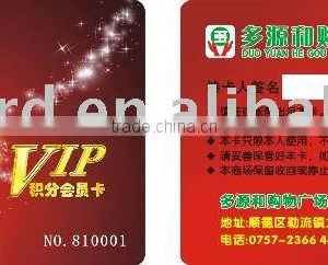 Fashion Design Barcode Card With Signature Bar on it thumbnail-1