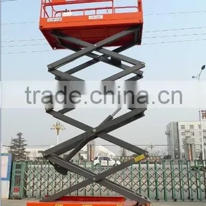 Mobile Scissor Lift Platform 10m, 4 Wheels Lift Platform thumbnail-6